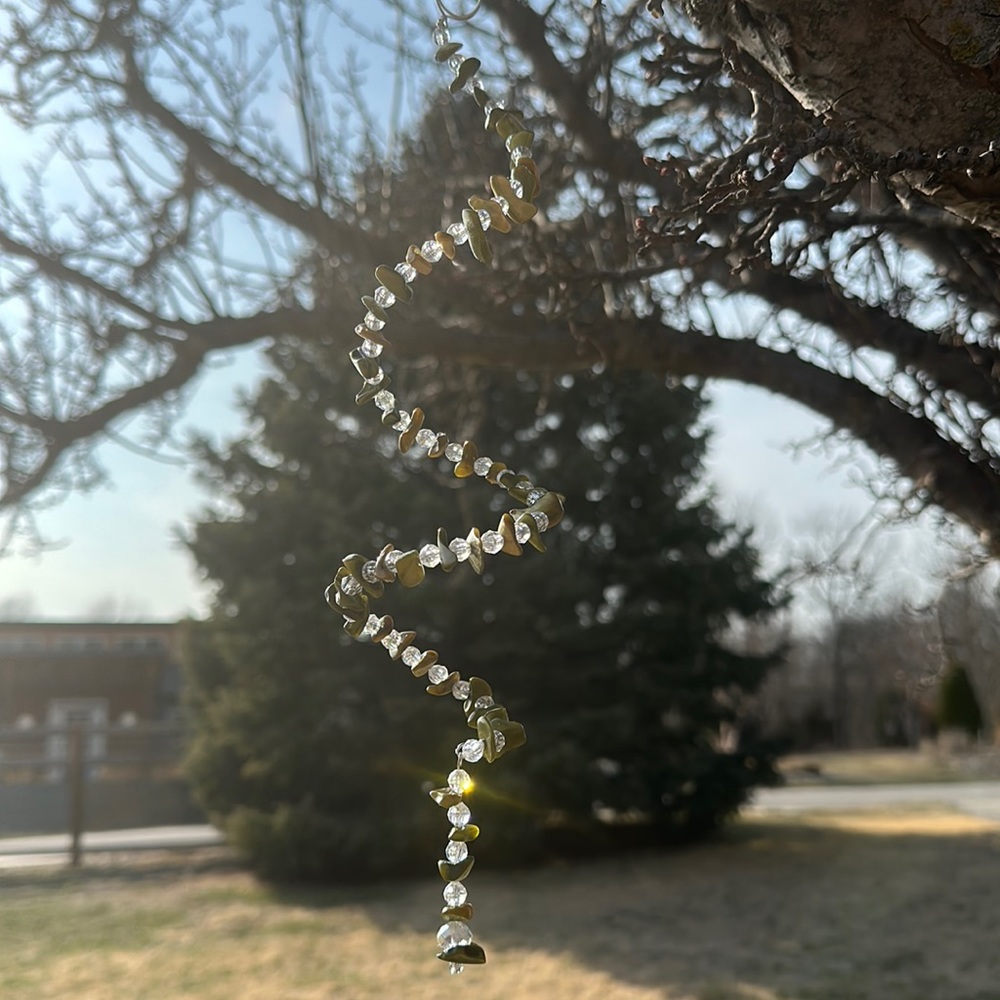 Handmade Spiral Sun Catcher
